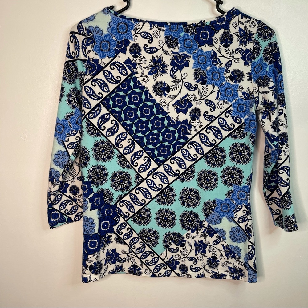 Multicolored Talbots Top - image 5